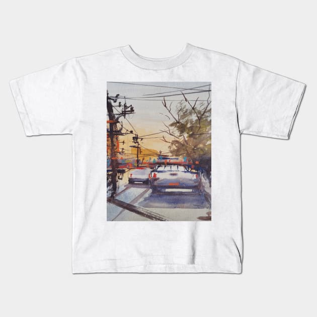 Urbano Kids T-Shirt by Cristobalartes